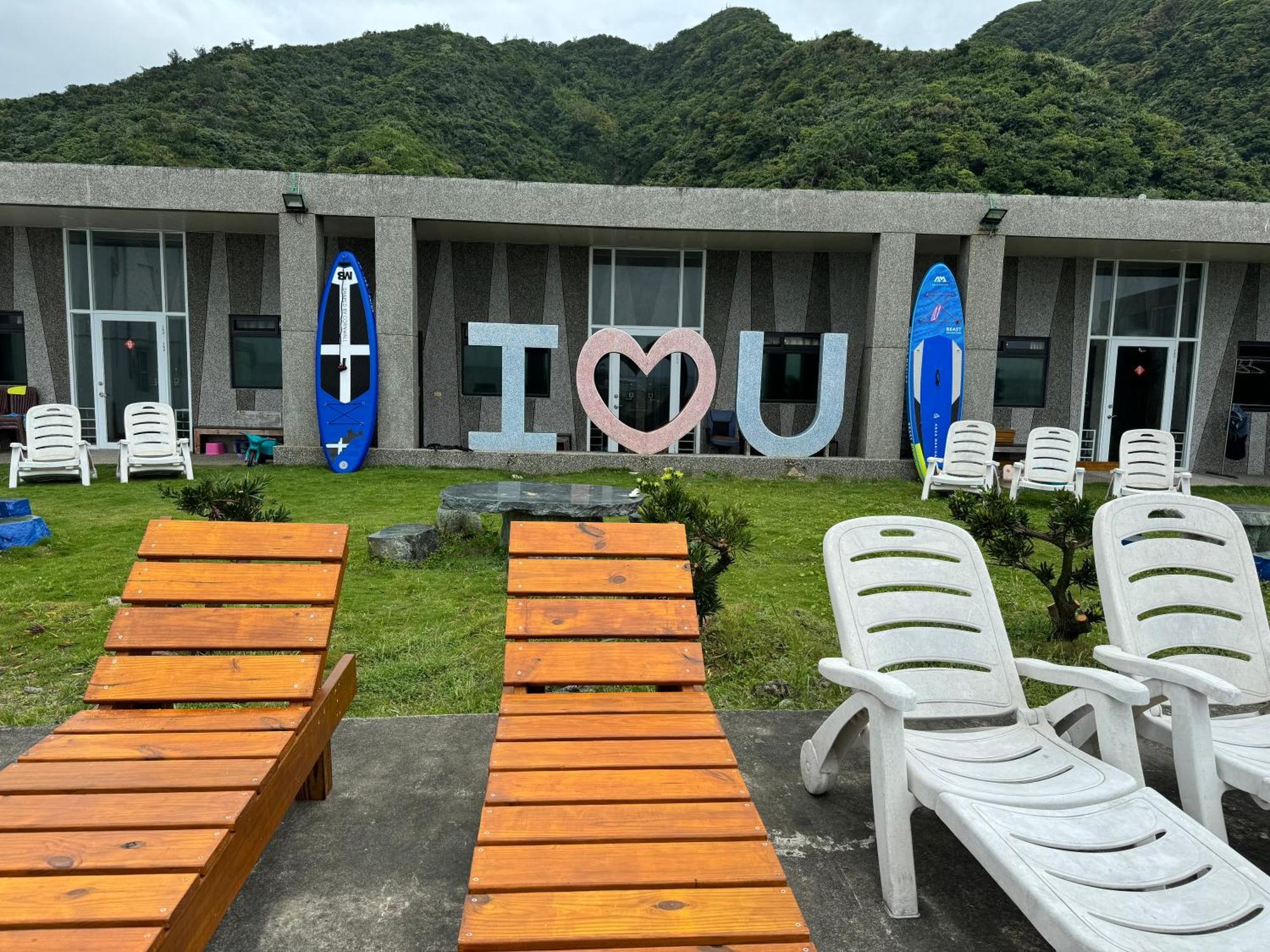 樂見海 Hotel กรีนไอแลนด์ ภายนอก รูปภาพ